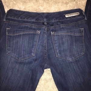 Express Jean Legging. Size 4s. Dark wash.